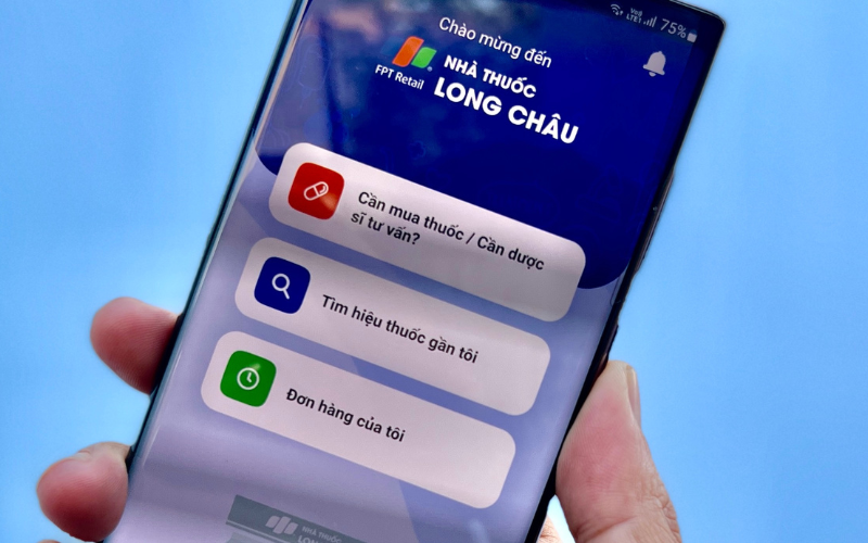 App nhà thuốc Long Châu 